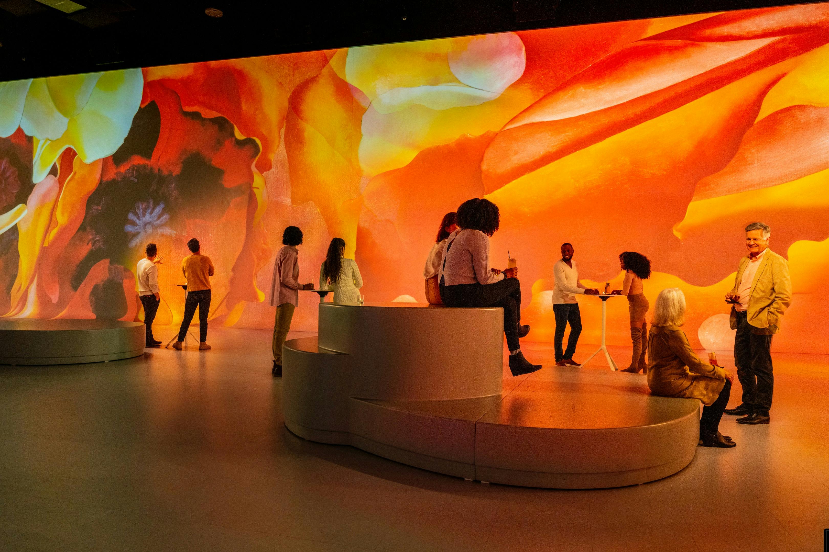 Besucher des Illuminariums in der AREA15 Las Vegas