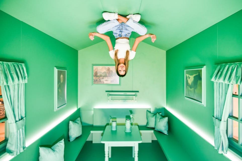 The perfect setting to create stunning photos for people to look at twice. Well, hello, Spiderman!