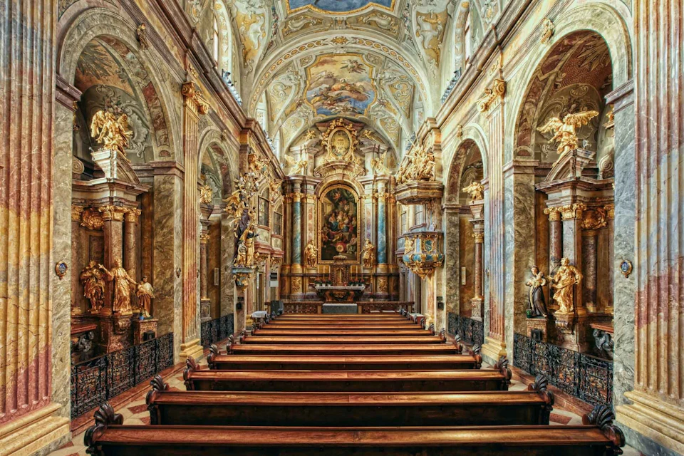 View of the whole church