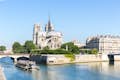 Riviercruise op de Seine met de Notre Dam op de achtergrond