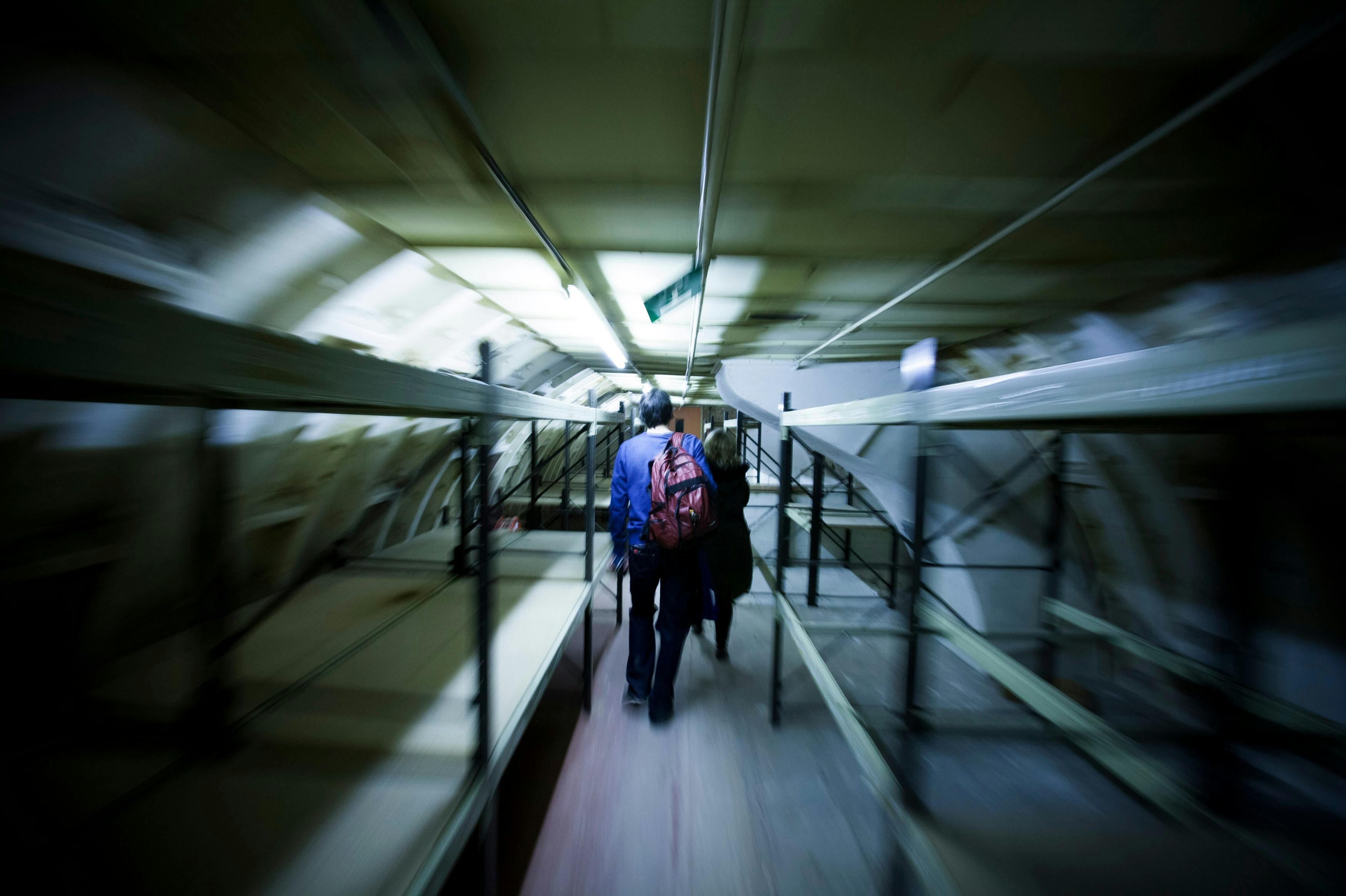 Uno de los muchos refugios