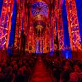 Luminiscence Saint-Eustache - spectacle assis sous la nef