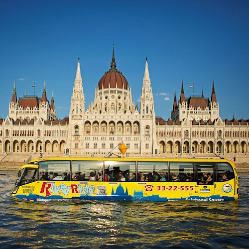 Budapest RiverRide: Experiencia en autobús flotante