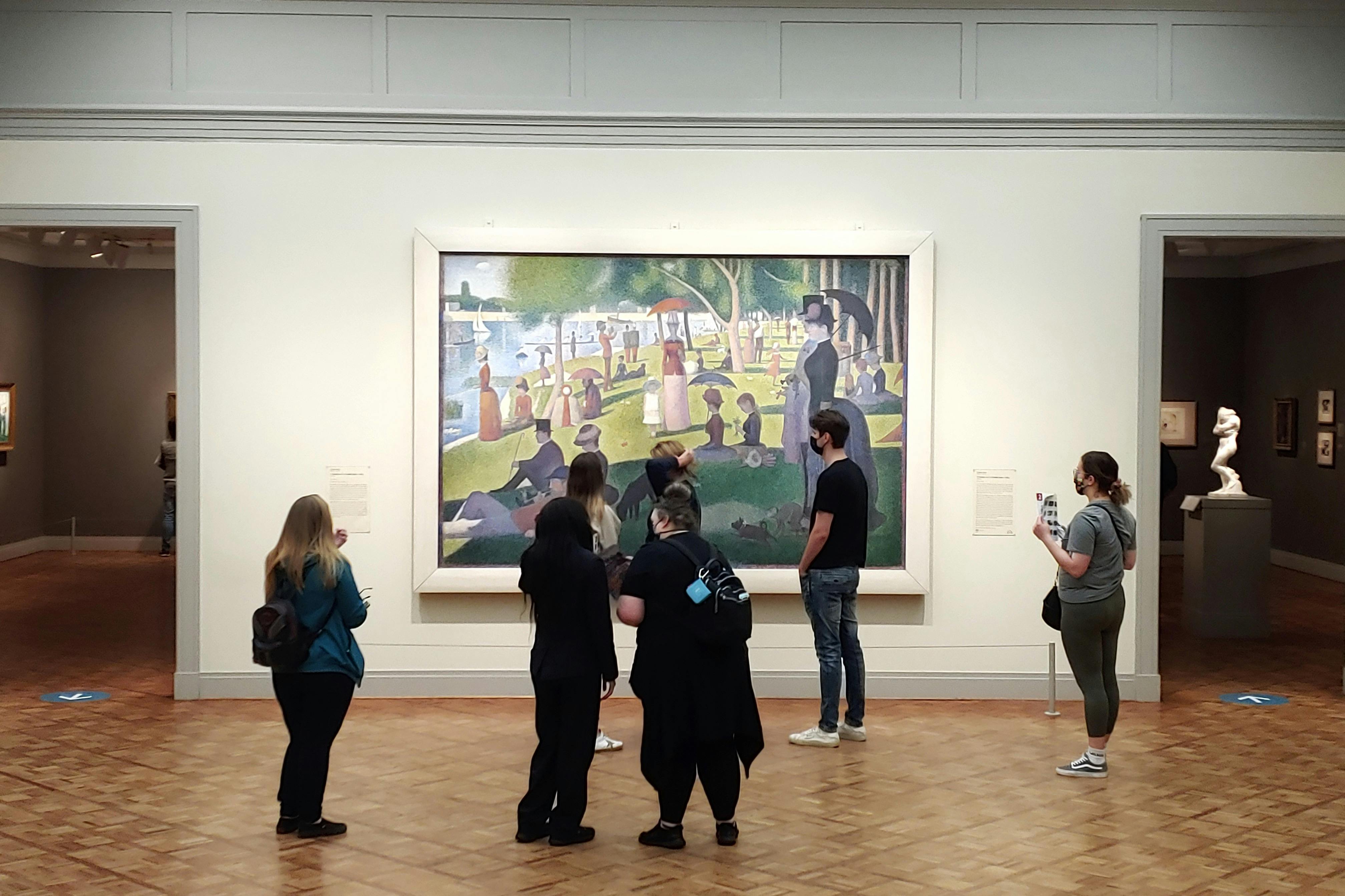 芝加哥艺术学院的半私人参观，可免去排队。