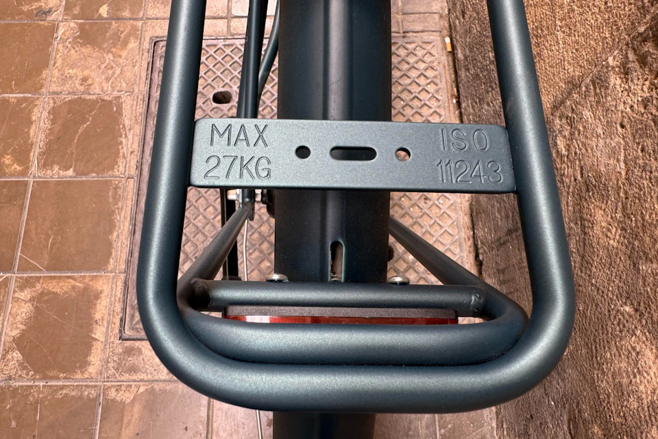 Rental bicycles with a possibility to assemble baby seat