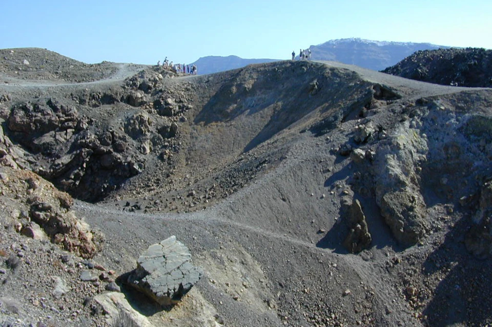 volcano crater