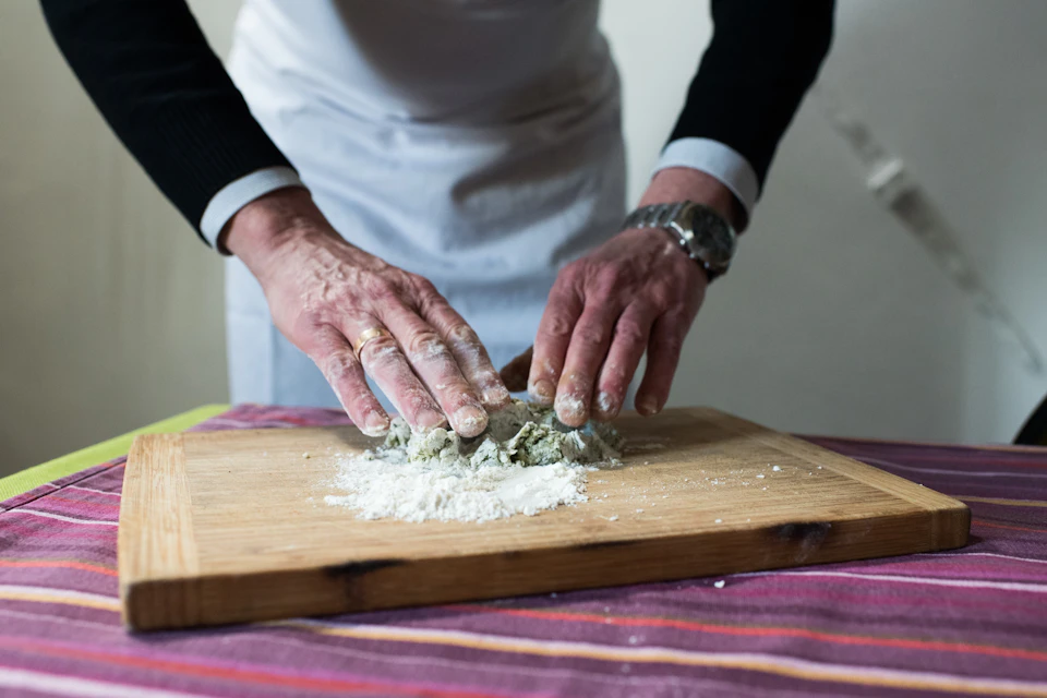 Hands-on cooking class