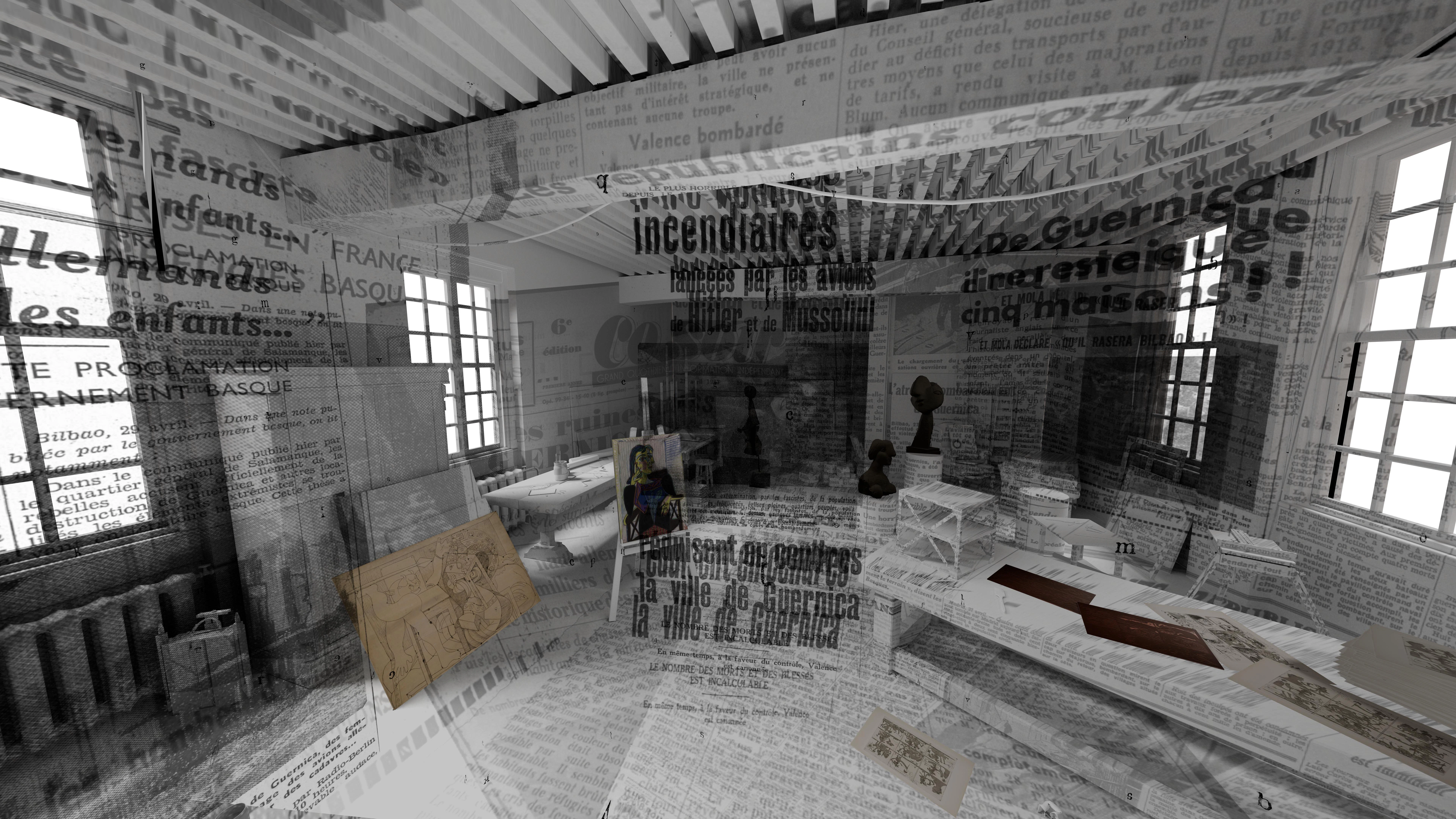 Virtual Reality: Metamorphoses de Guernica