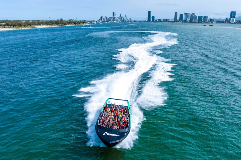 Arro Jet Boat + Transfers from Surfer Paradise