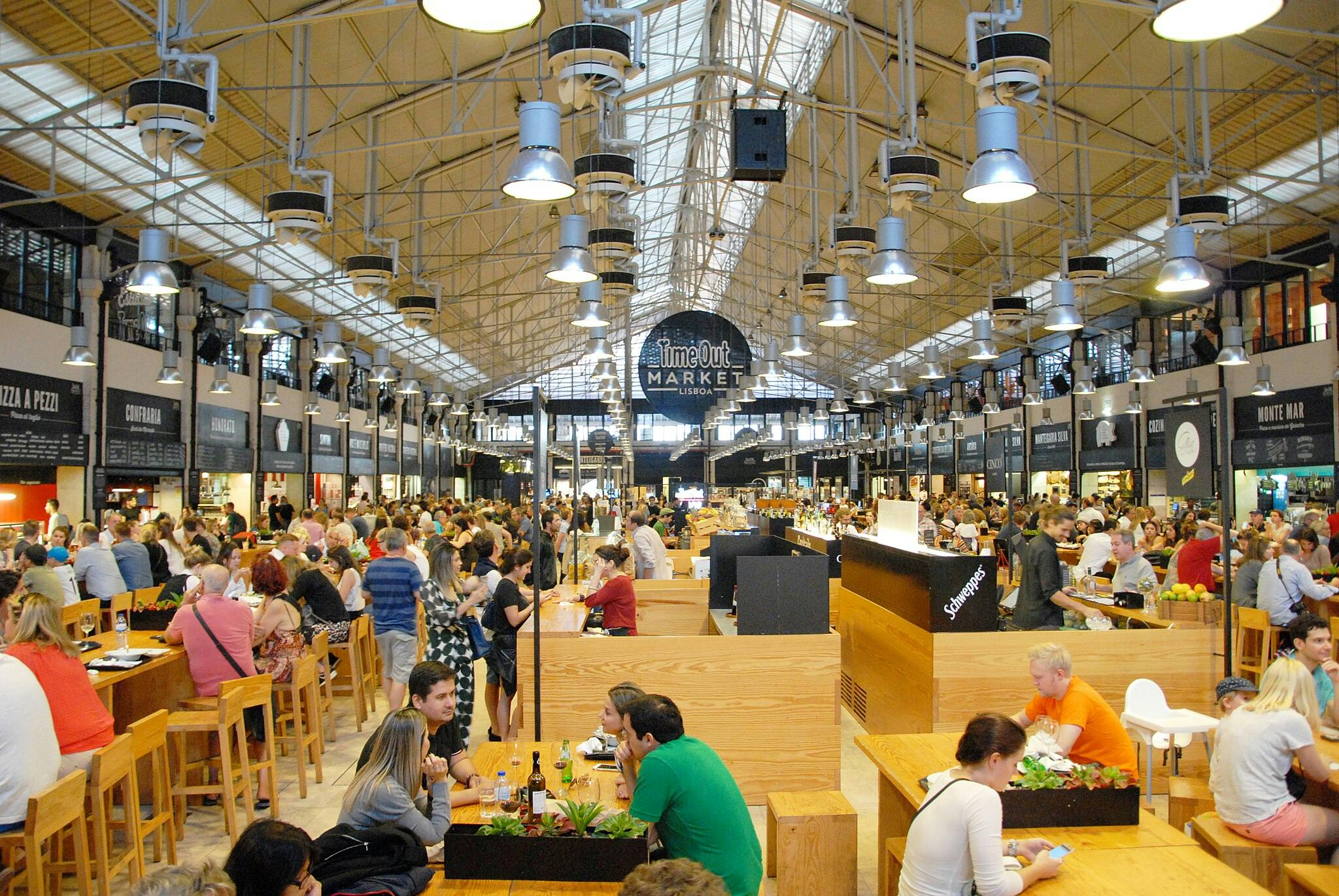Time Out Market Lizbona w Lizbonie