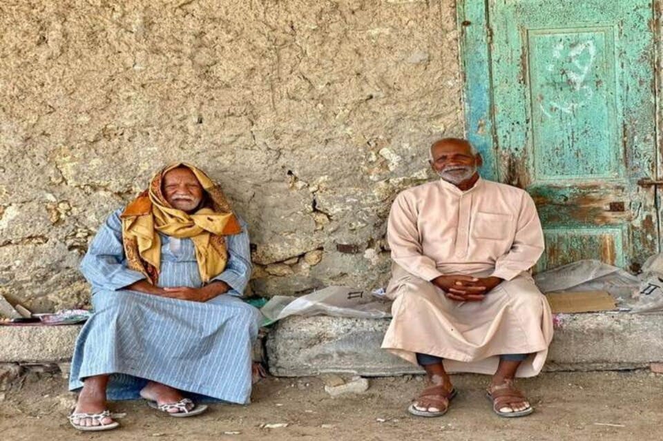 Místní obyvatelé města El Quseir