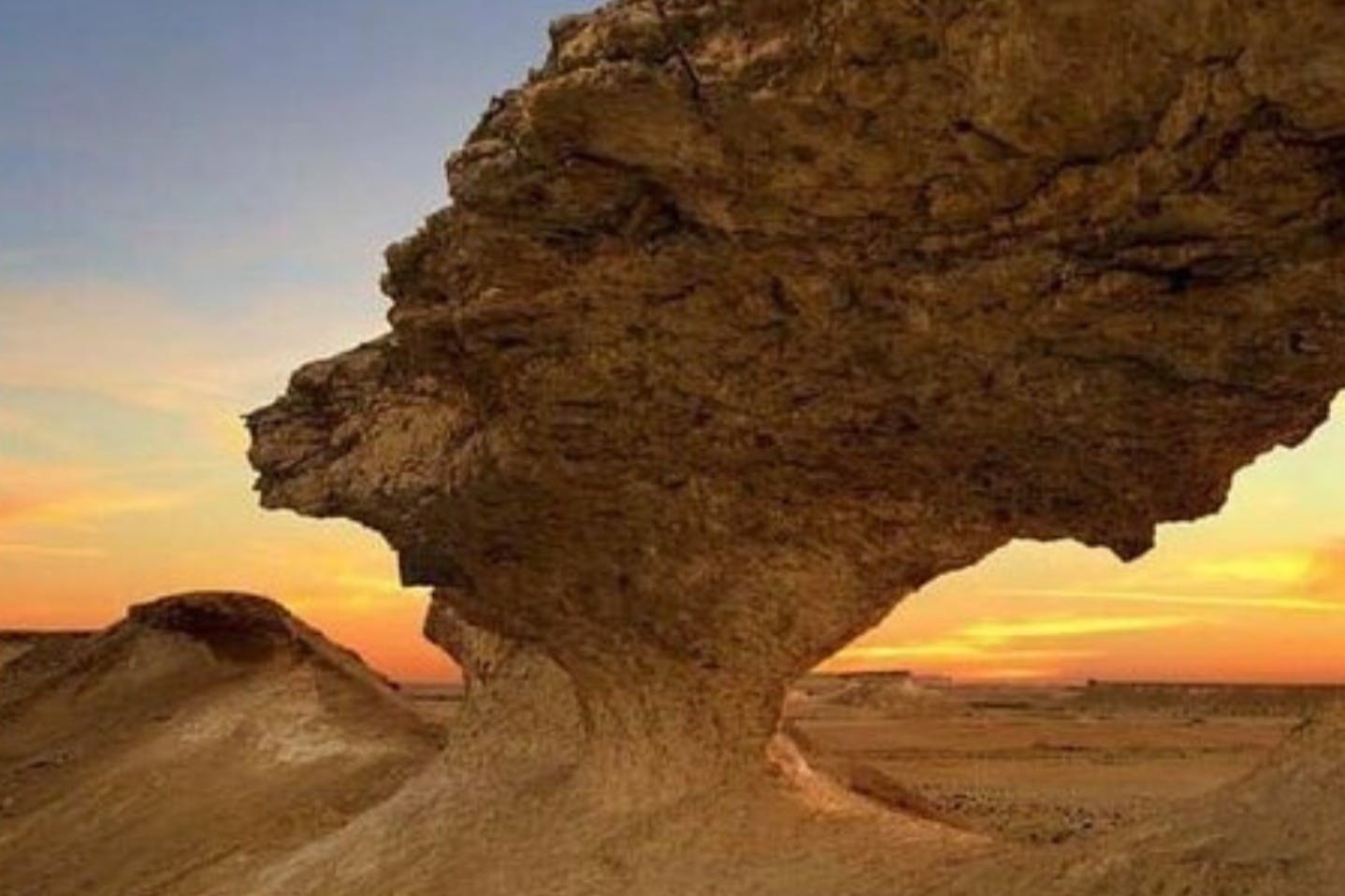 Mushroom Rock Formation