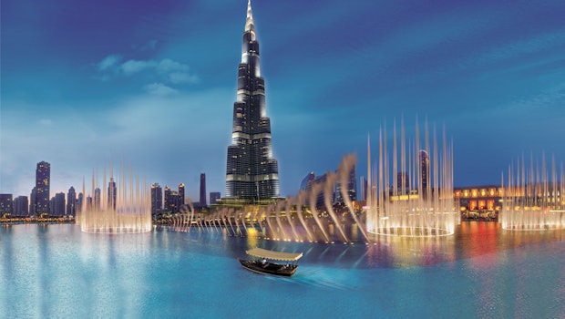 The Dubai Fountain Show And Lake Ride