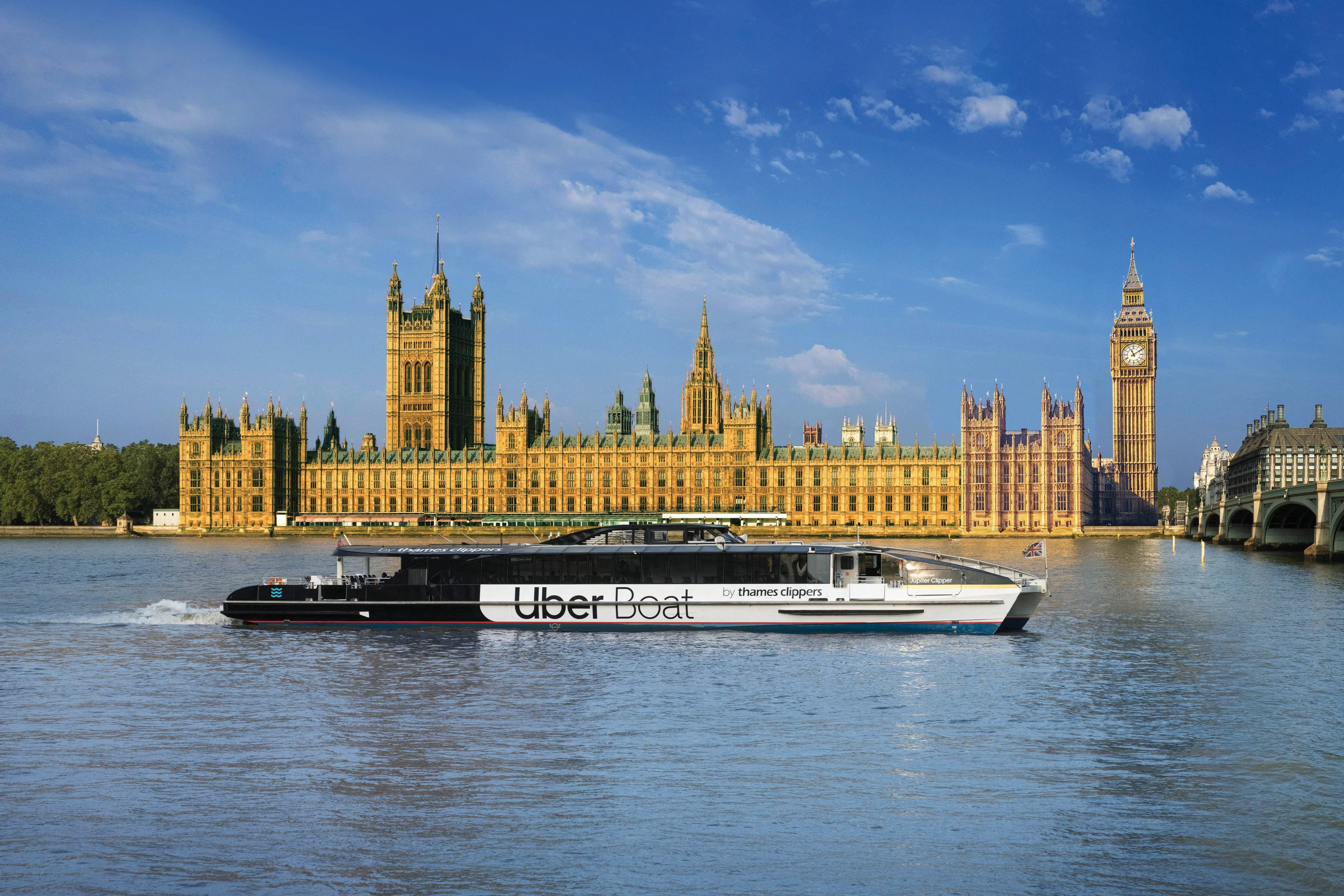 Rio Tamisa: Passeio de barco por Thames Clipper
