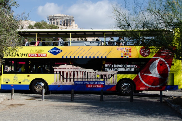 Афины ашық туры: Қондырмалы автобус туры Билет - 3