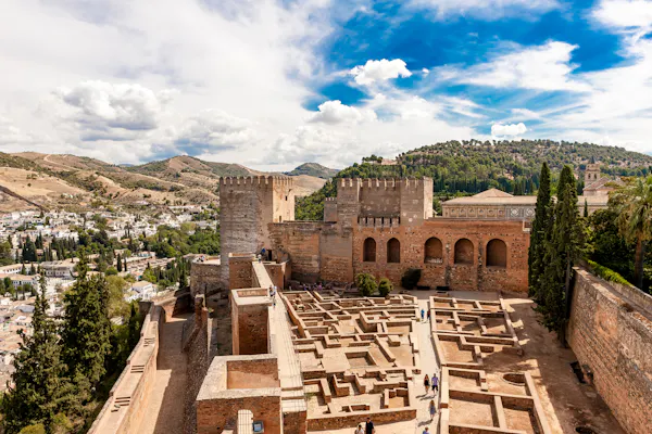 Alhambra & Palais Nasrides : Visite guidée + Billet coupe-file