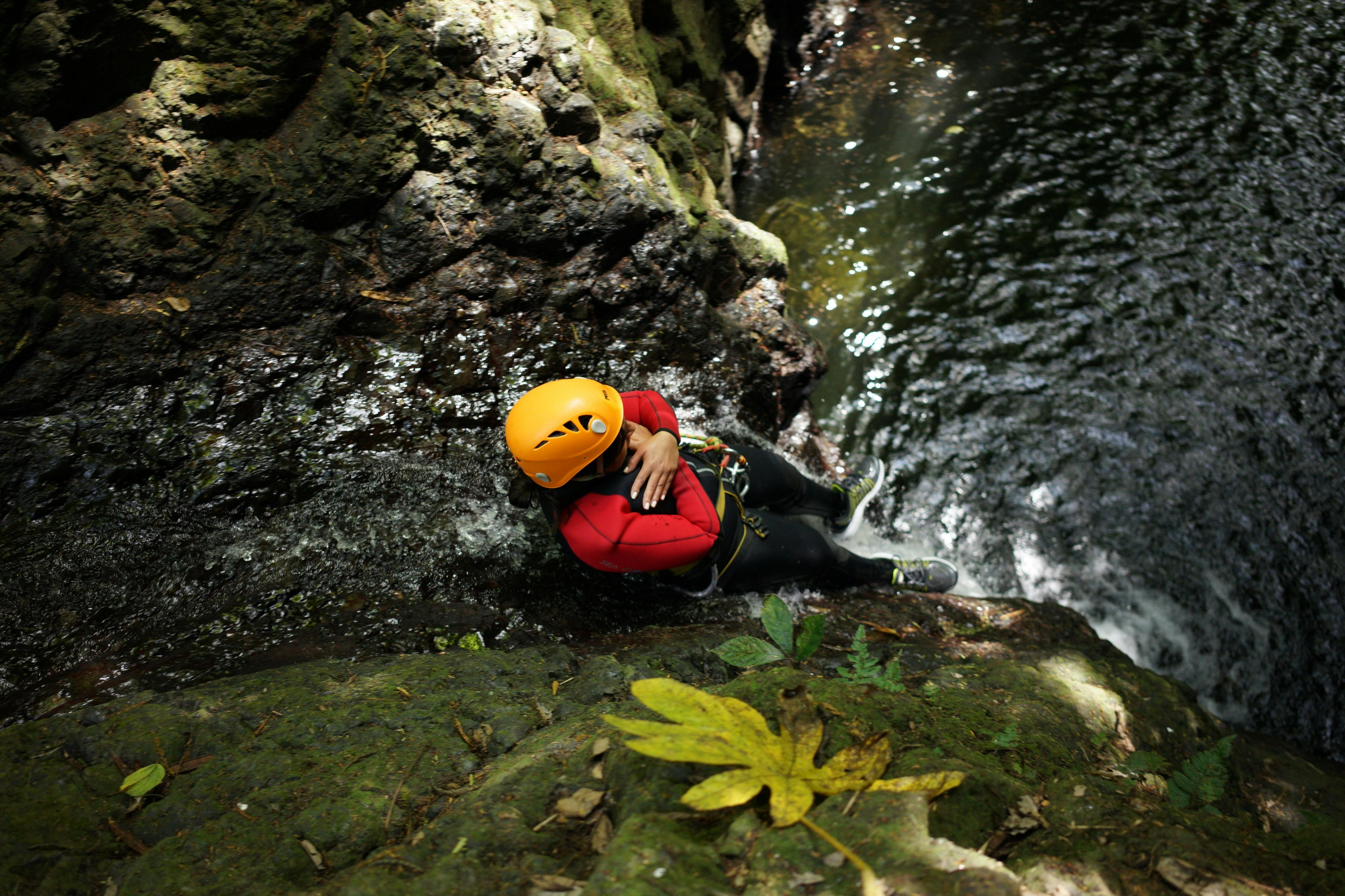 可自由滑入天然泳池