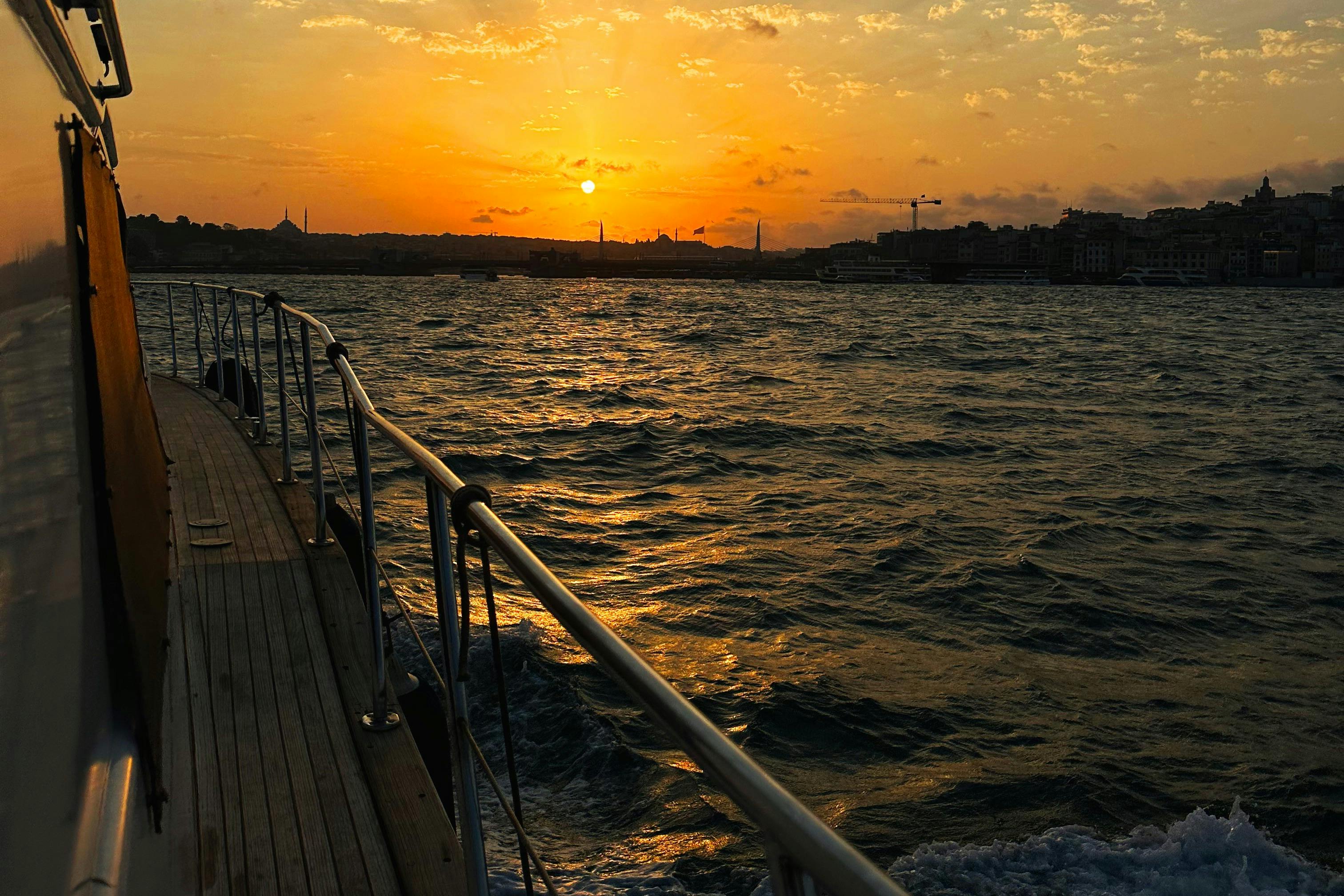 sunset bosphorus