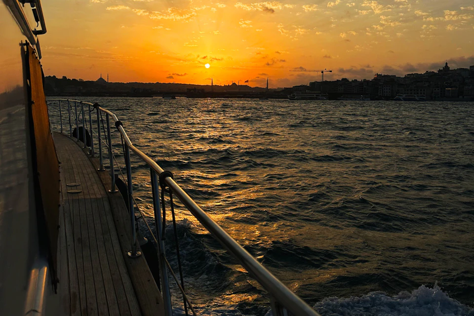 sunset bosphorus