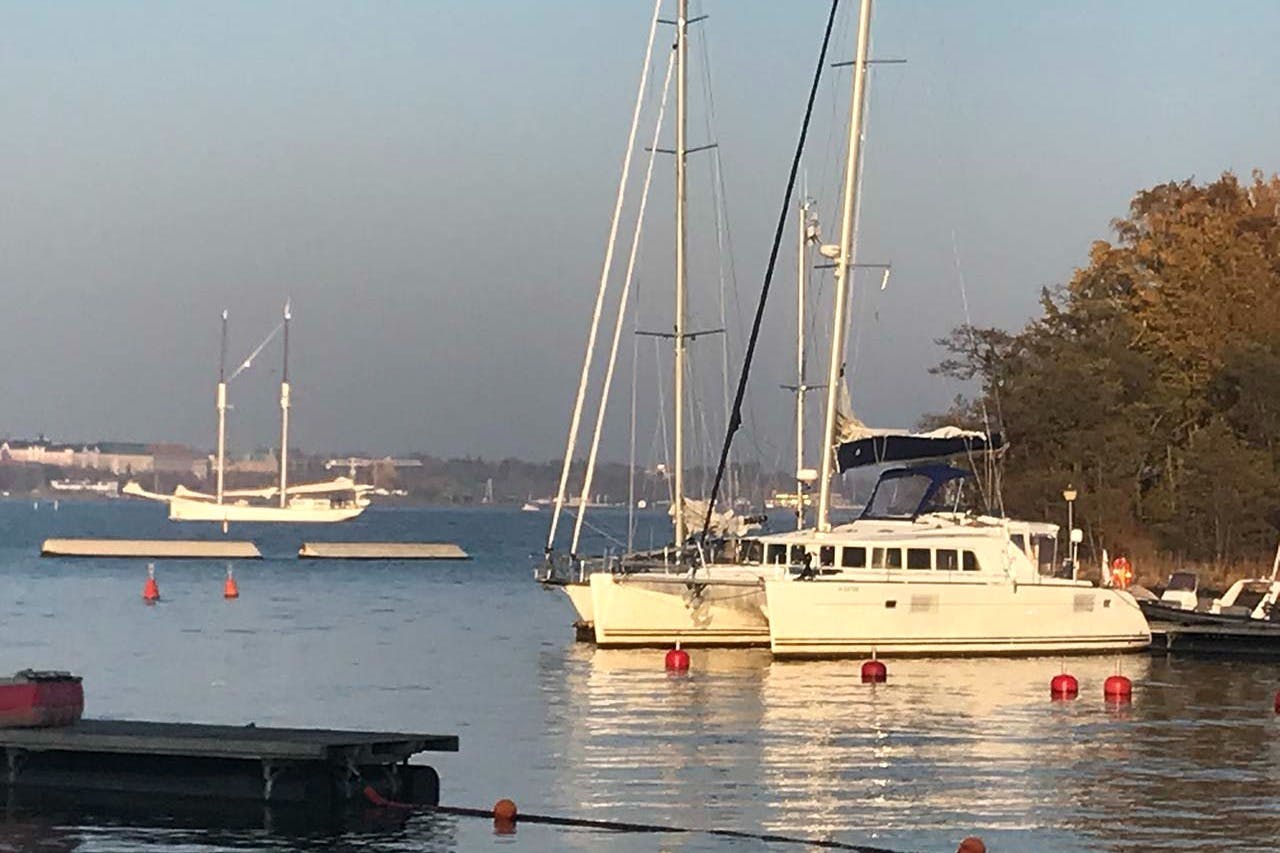 Navigation sur l&#39;archipel d&#39;Helsinki