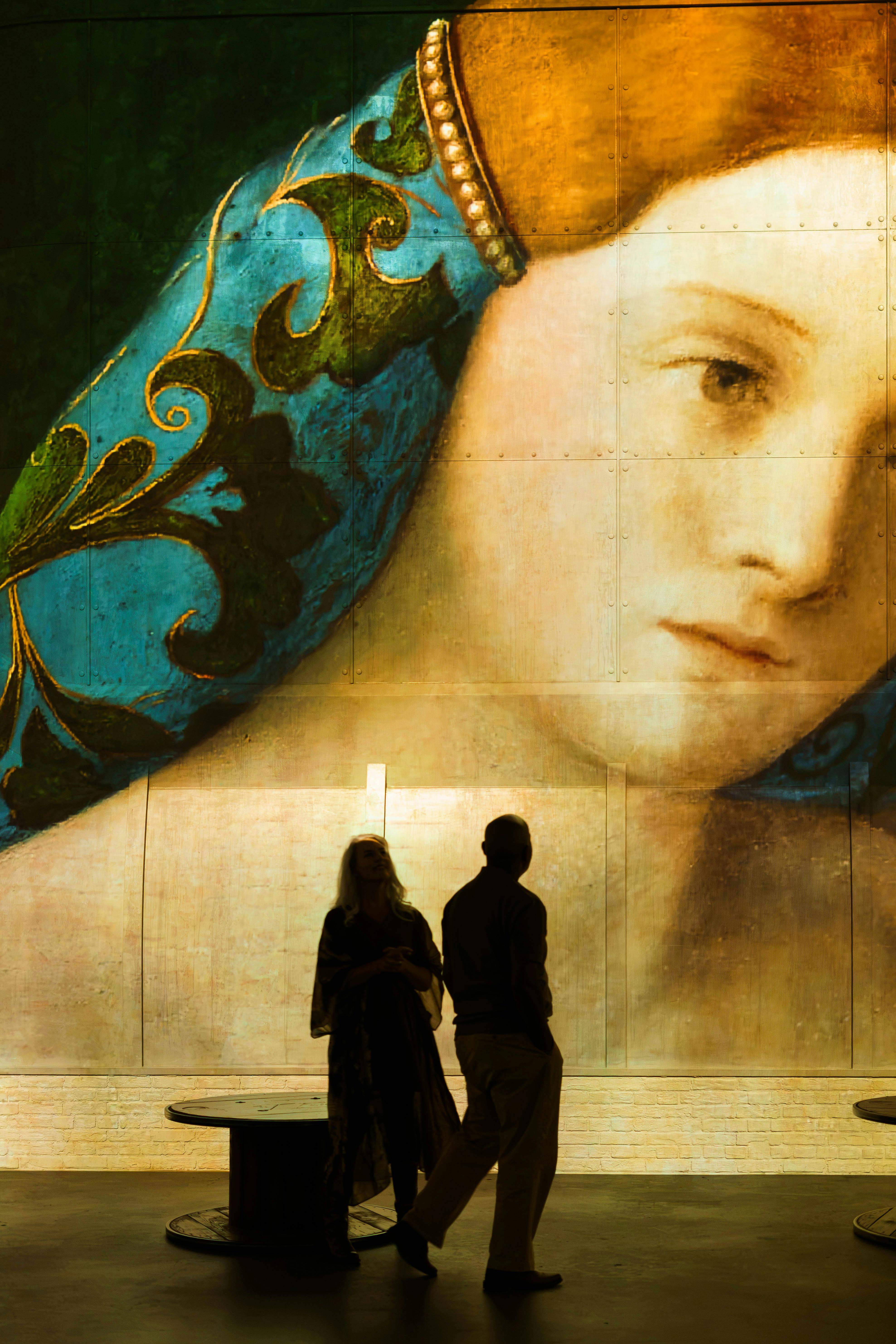 Fabrique des Lumières: Da Vinci, Rafaël, Michelangelo – De meesters van de Renaissance — Zaaloverzicht & Details 3
