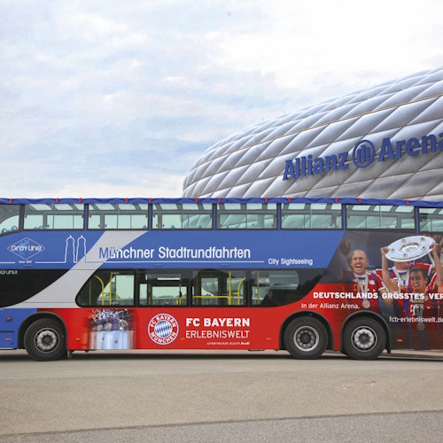 Visita a la ciudad de Múnich en autobús + visita al Allianz Arena del FC Bayern de Múnich