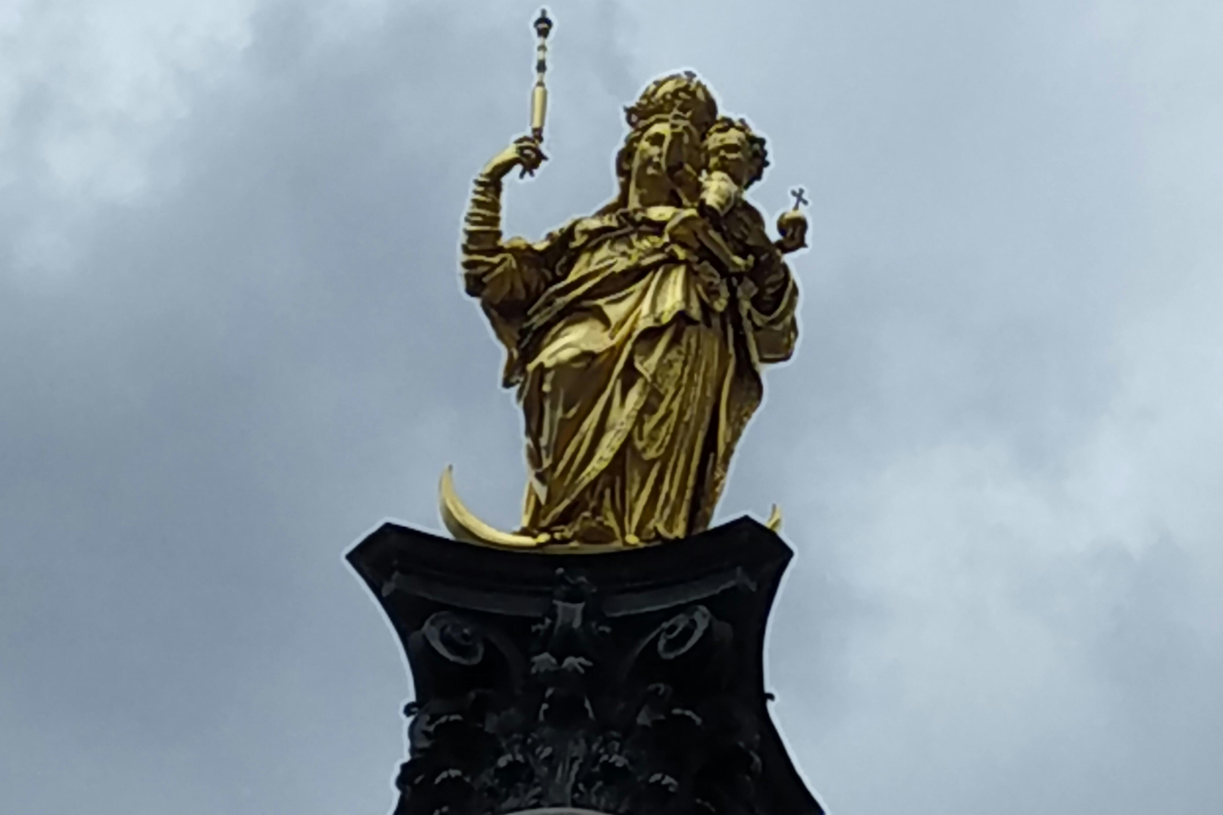 The famous holy Mary