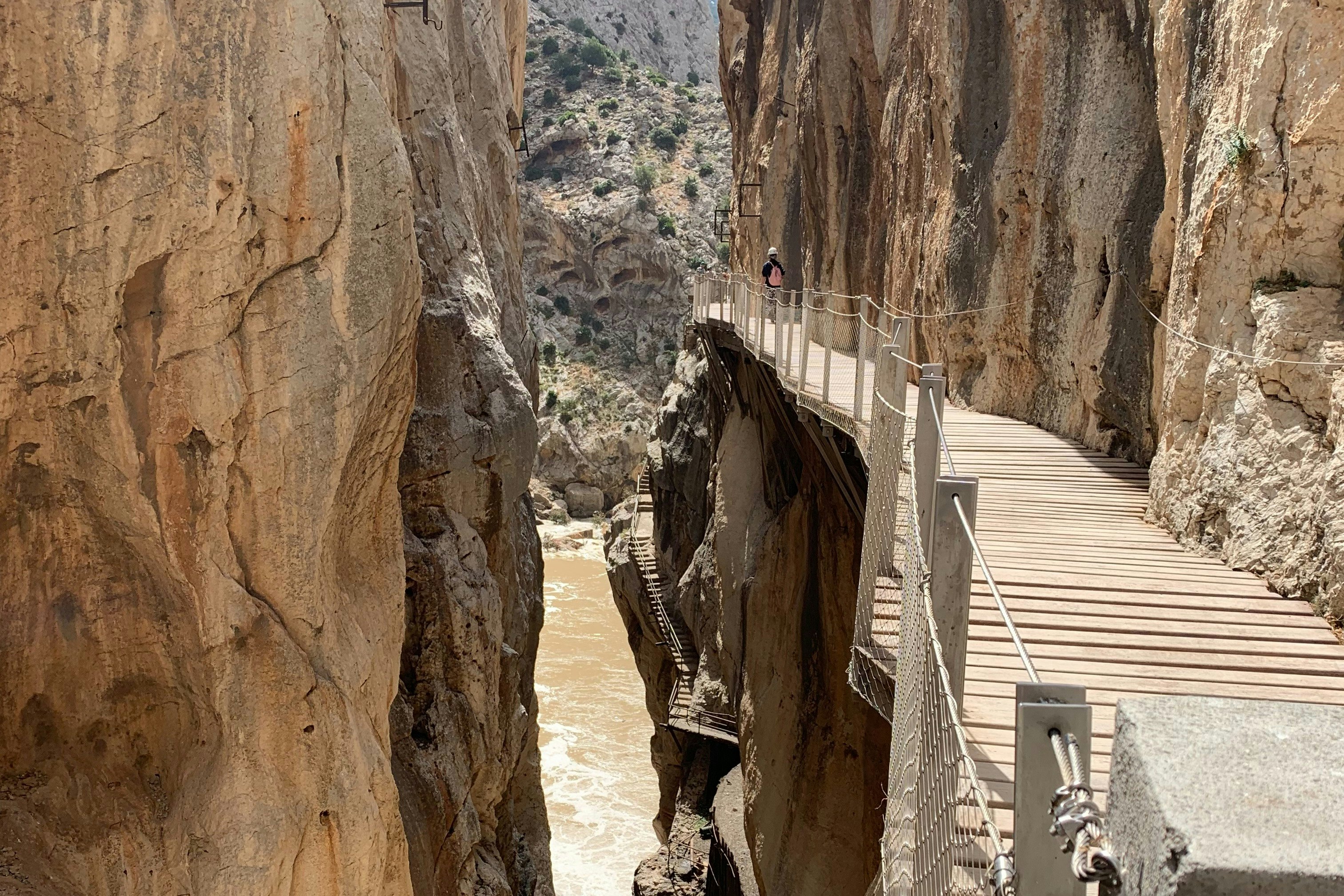 Caminito del Rey: Visita guiada + Autobús lanzadera desde El Chorro