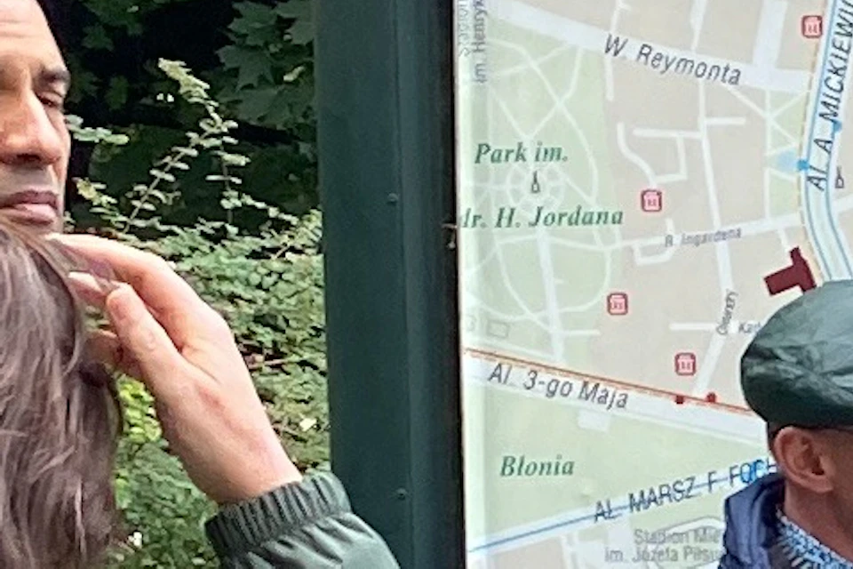 Walking tour in Krakow, Wislna 4