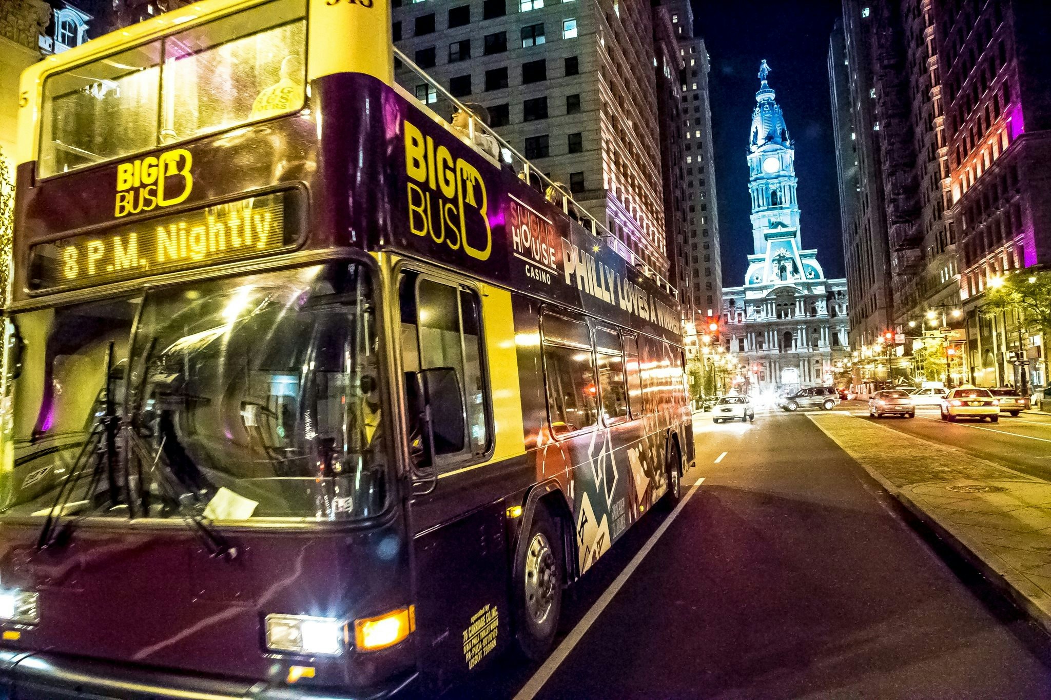 Philly By Night Sightseeing Tour
