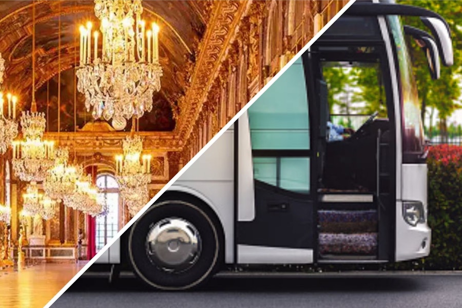 パリからのヴェルサイユ往復車サービス Hellotickets