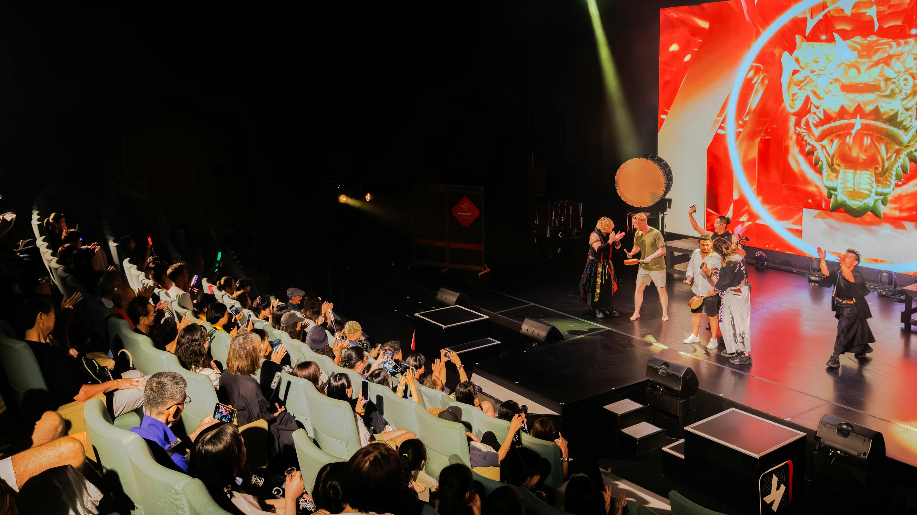 Osaka Night Fusion: Japanese Taiko Kabuki Samurai Dance Show Admission Ticket - Photo 10