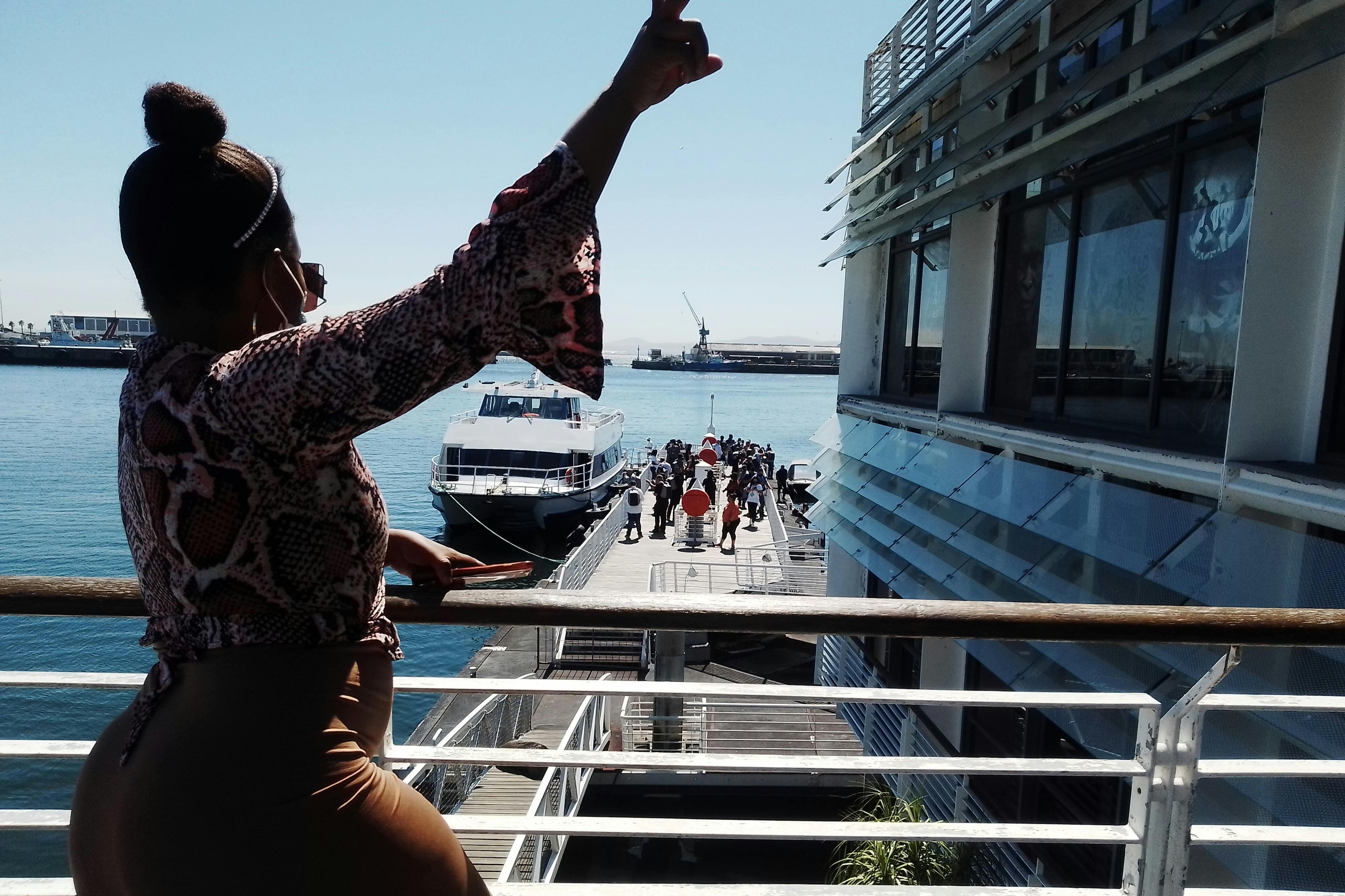 ロベン島へのフェリー