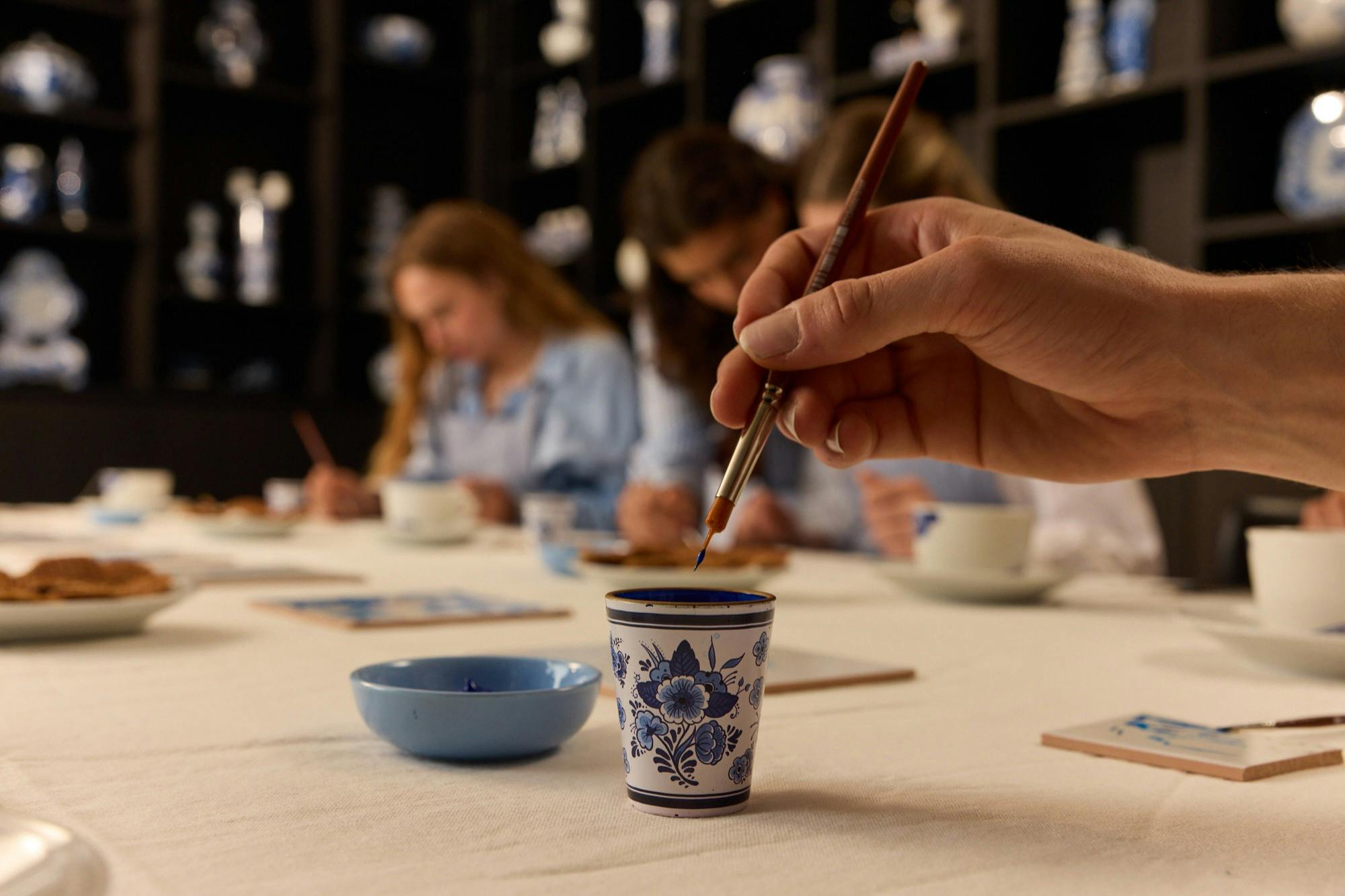 Amsterdam: Traditional Dutch Blue Tile Painting Workshop 5