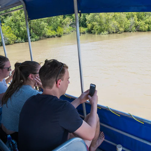 Darwin: Cruzeiro com crocodilos saltadores no rio Adelaide - Photo 2