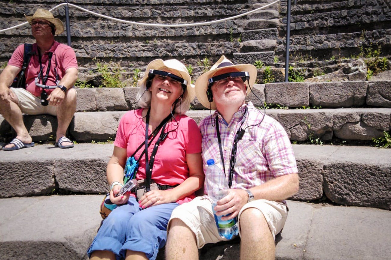 Herculaneum 3D Walking Tour with Entry