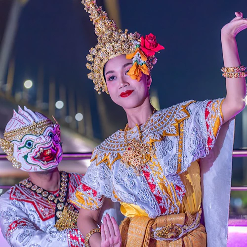 Bangkok: The Newest Chao Phraya River 5-Star Dinner Cruise at Asiatique - Photo 5