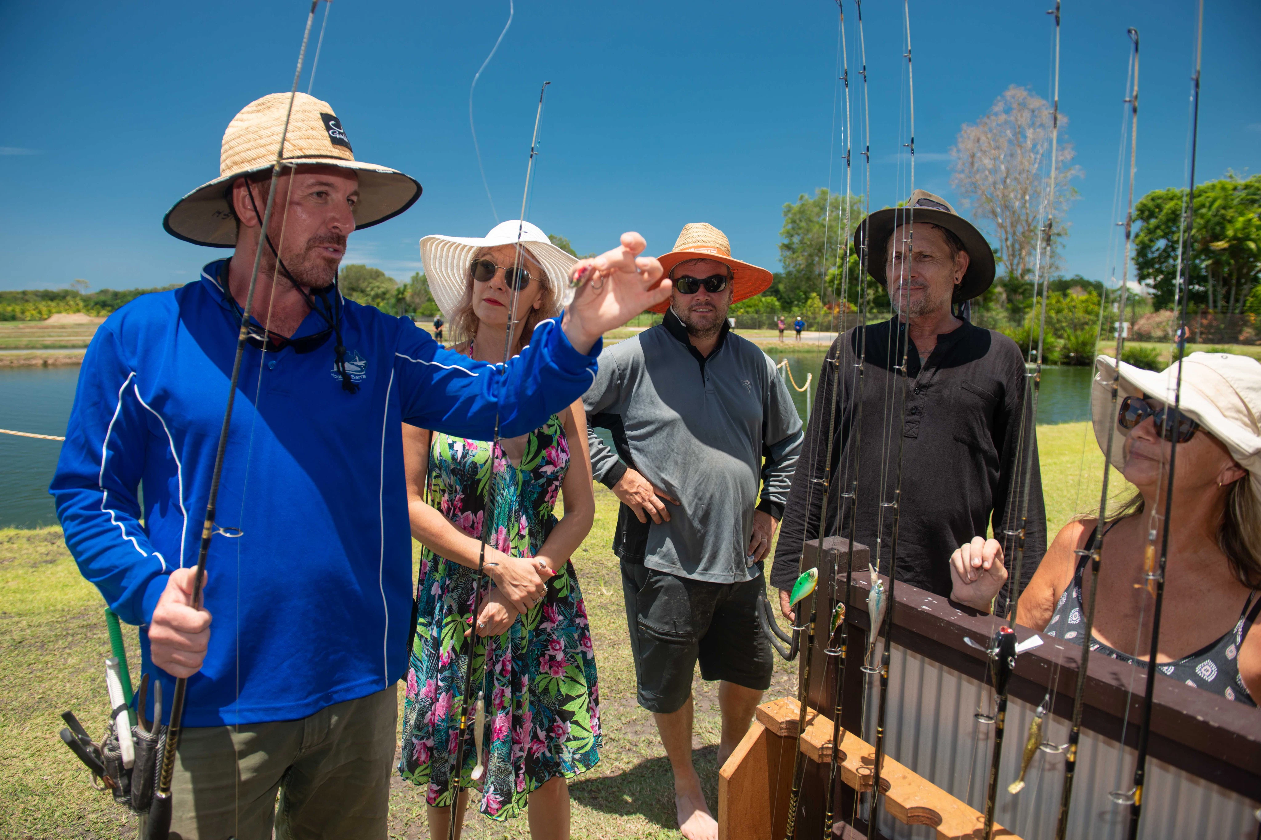 Hook-A-Barra Fishing and Farm Tour