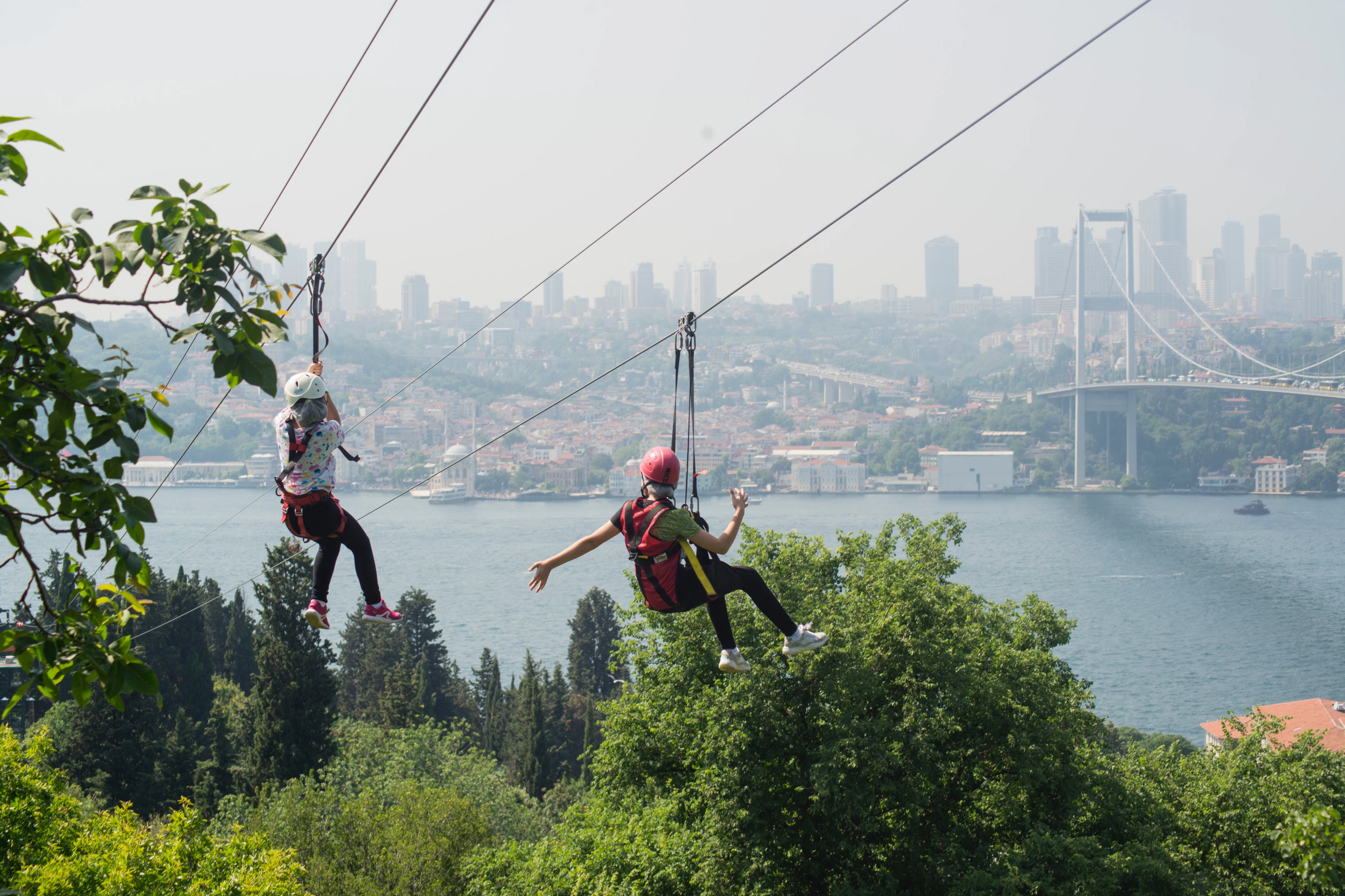 Zipline Adventure with Bosphorus View: Istanbul | Book Online