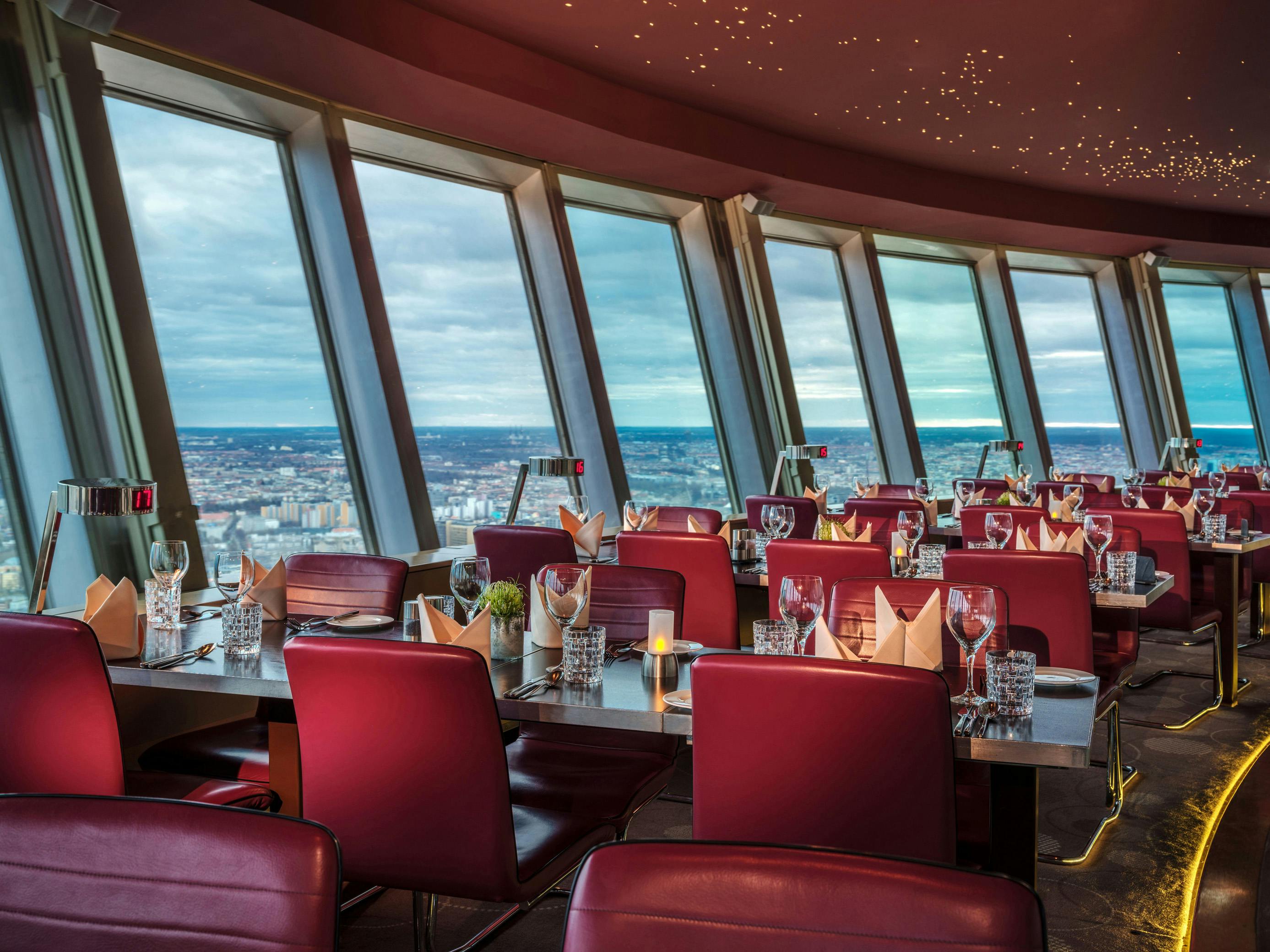 Fernsehturm Berlin Restaurant: 3-Gänge-Menü | Tiqets