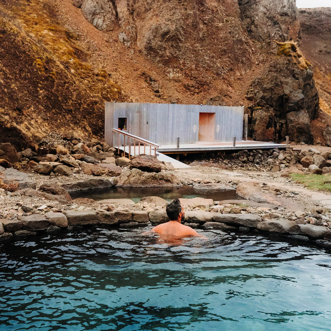 Húsafell Canyon Baths: Guided Hike + Entry Ticket