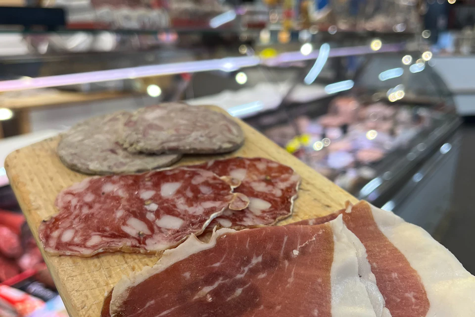 Quality charcuterie on the menu.