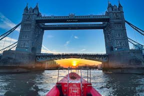 See London's most iconic landmarks as you cruise along the Thames at sunset