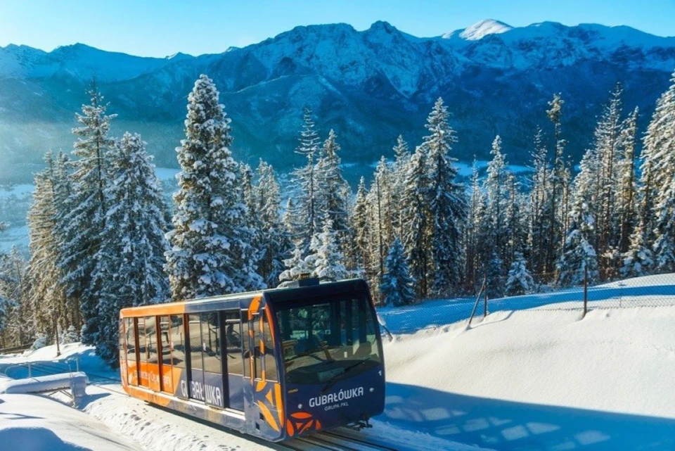 Gubalowka Funicular Winter