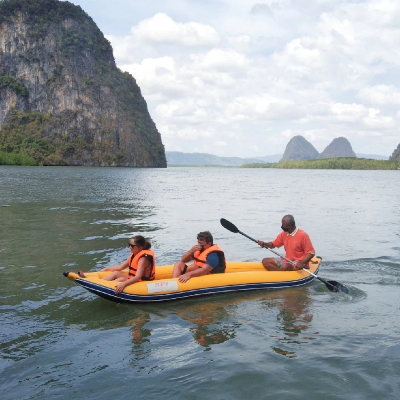 Canoe and sightsee around Talu Cave