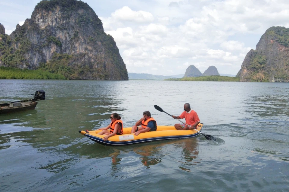 Canoe and sightsee around Talu Cave