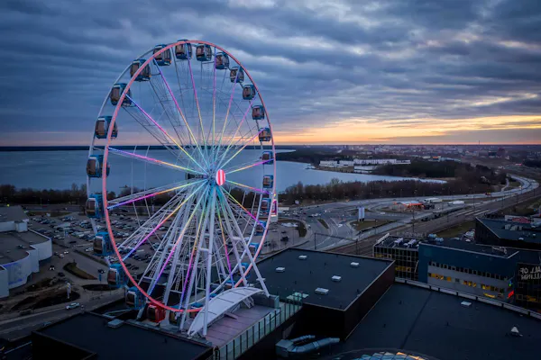 Roue panoramique de Tallinn : billet d’entrée
