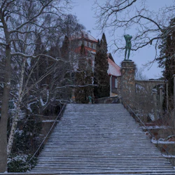 Millesgårdens skulpturpark.