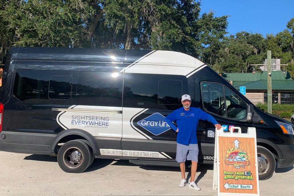 Μεταφορά στο Boggy Creek με την Gray Line Orlando