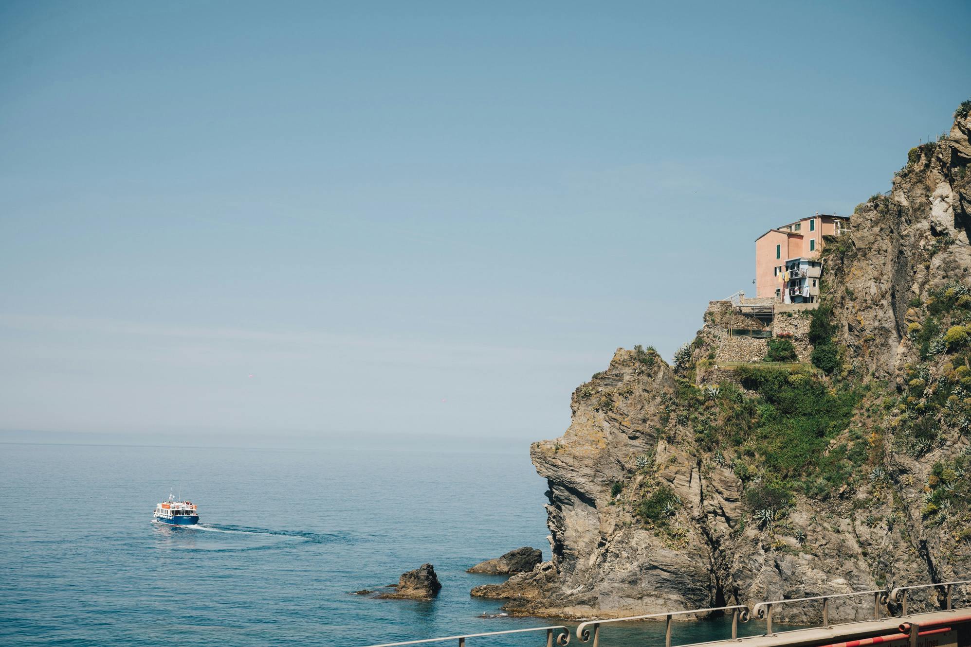 从拉斯佩齐亚乘火车游览五大陆地